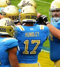 Brett Hundley.  Quarterback, UCLA Bruins Football. 5-star recruit, Chandler, AZ