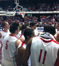 Mater Dei wins 2012 CIF Southern Section Divsion 1A Basktball Title vs. Poly